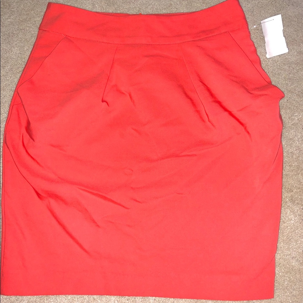 Peach/orange summer skirt